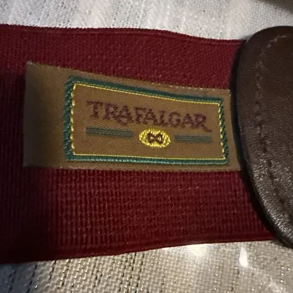 Trafalgar Limited Edition Men Silk suspenders braces Saint Angel - Picture 3 of 12